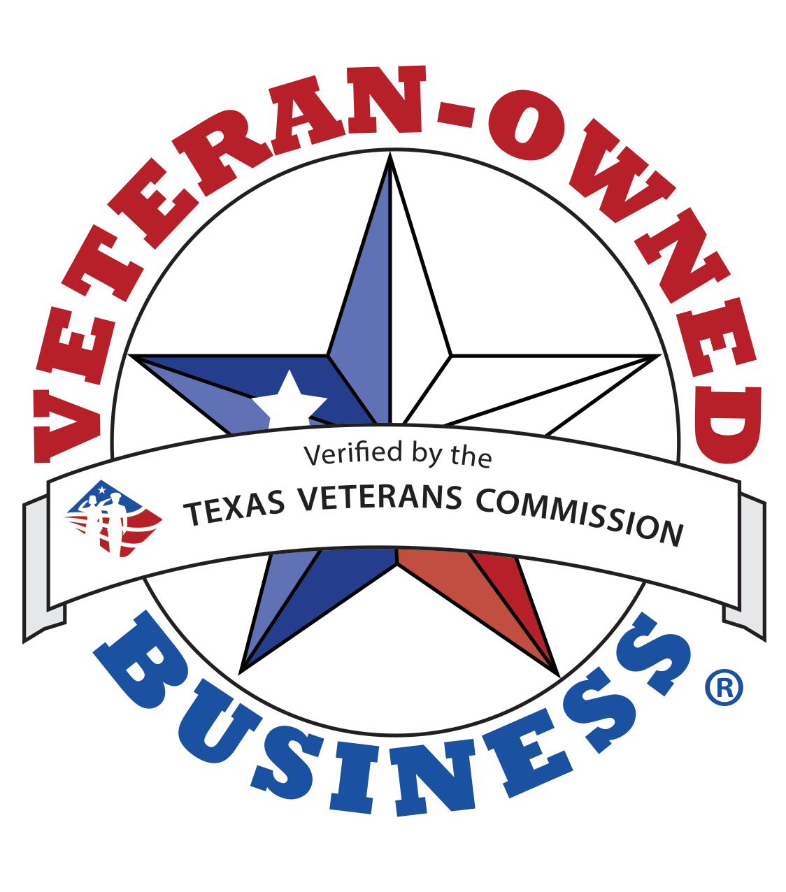 Veteran-Owned Business verified by the Texas Veterans Commission